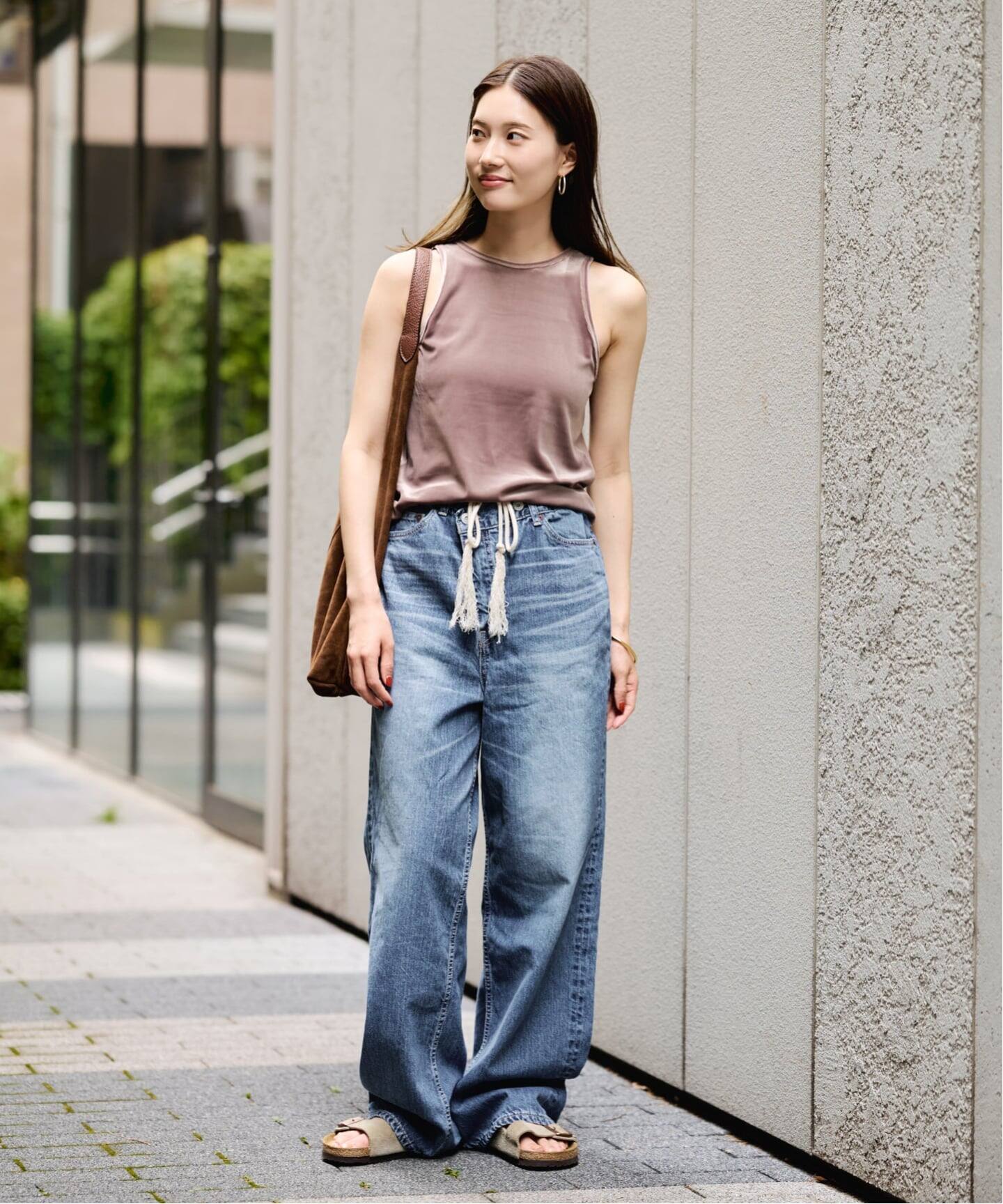 BETTER THANGOOD×BIGJOHN×FRAMeWORK DENIM ≪予約≫BIG JOHN×BETTER THAN GOOD SLEEK WIDE LEG デニム（デニム