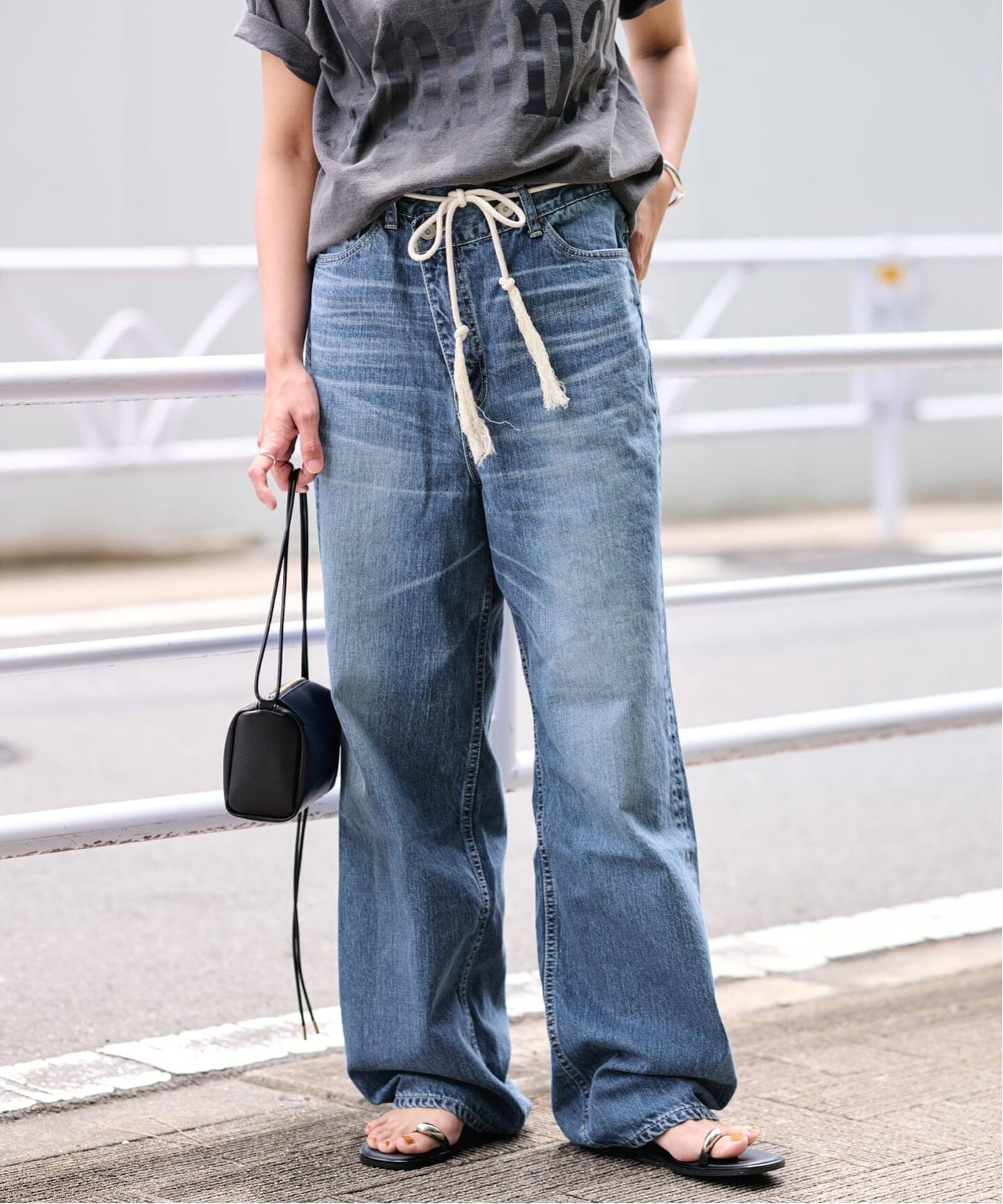 BIG JOHN×BETTER THAN GOOD SLEEK WIDE LEG デニム（デニムパンツ 