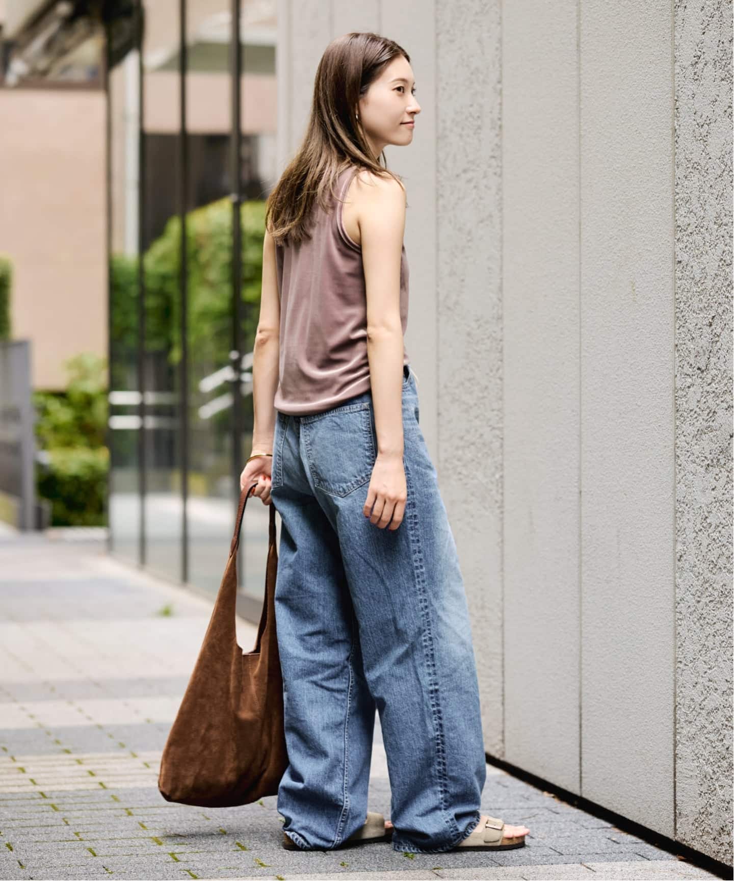 BETTER THANGOOD×BIGJOHN×FRAMeWORK DENIM ≪予約≫BIG JOHN×BETTER THAN GOOD SLEEK WIDE LEG デニム（デニム