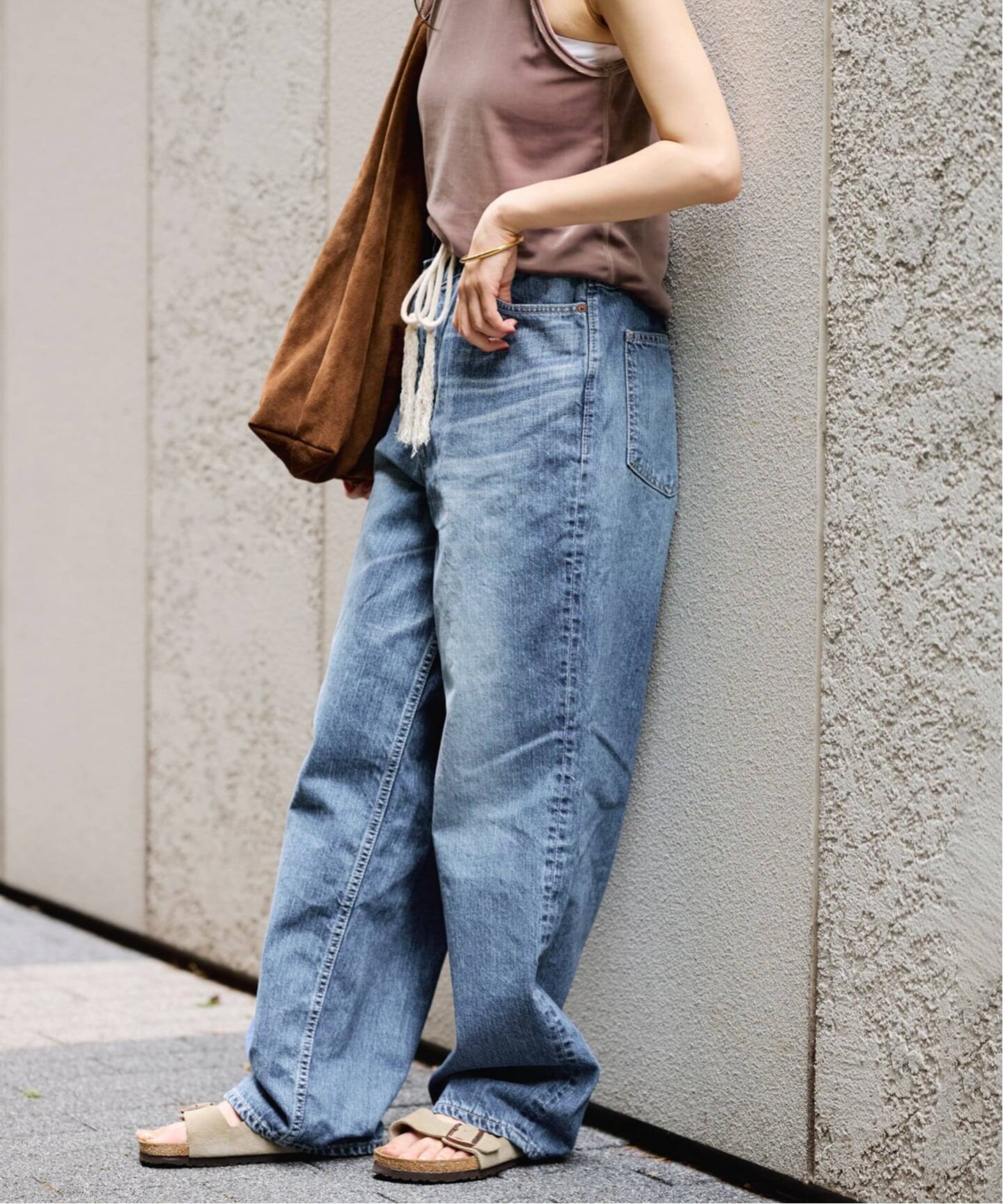 ≪予約≫BIG JOHN×BETTER THAN GOOD SLEEK WIDE LEG デニム（デニム