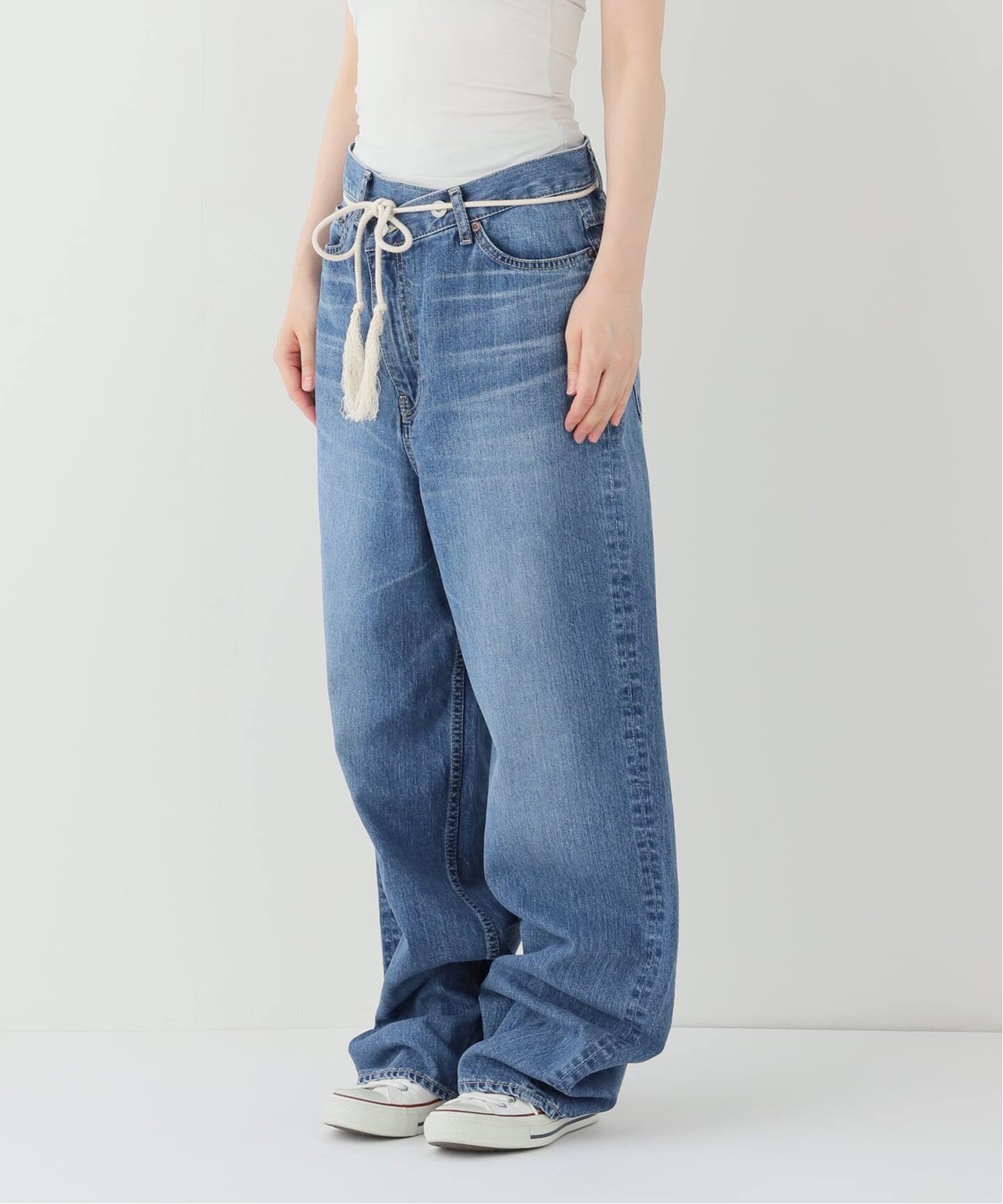 BIG JOHN×BETTER THAN GOOD SLEEK WIDE LEG デニム（デニムパンツ 