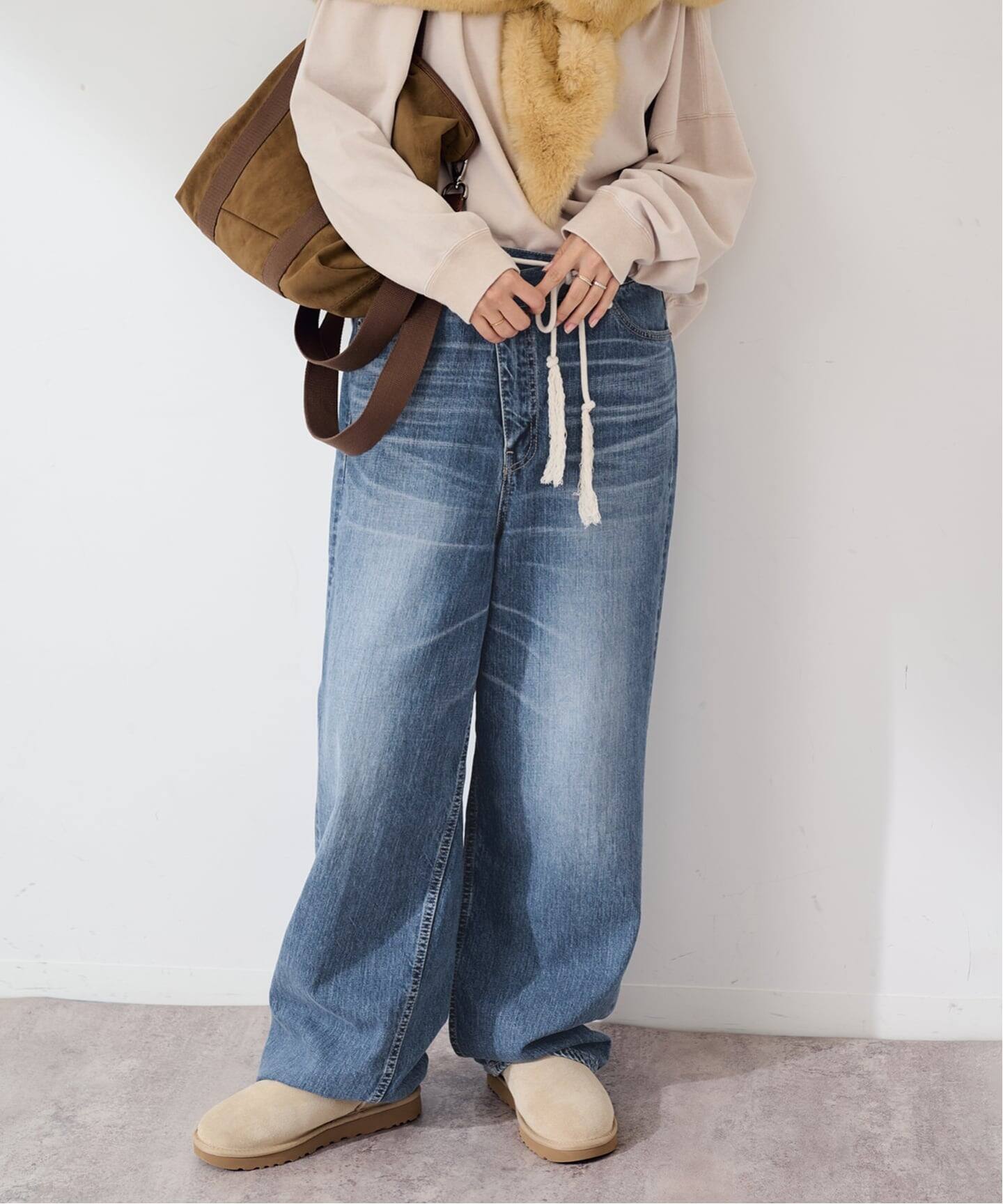 BIG JOHN×BETTER THAN GOOD SLEEK WIDE LEG デニム（デニムパンツ 