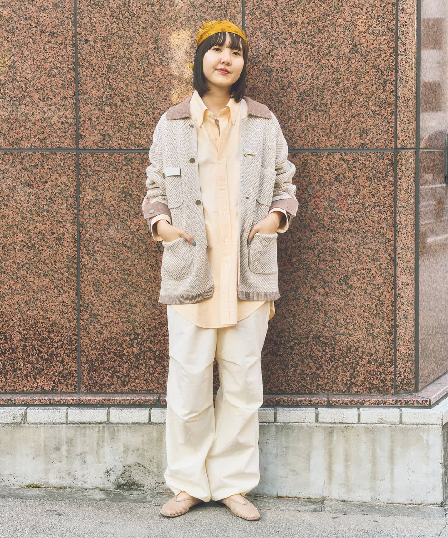 TOP KHAKI/トップカーキ パラシュートパンツ（カーゴパンツ