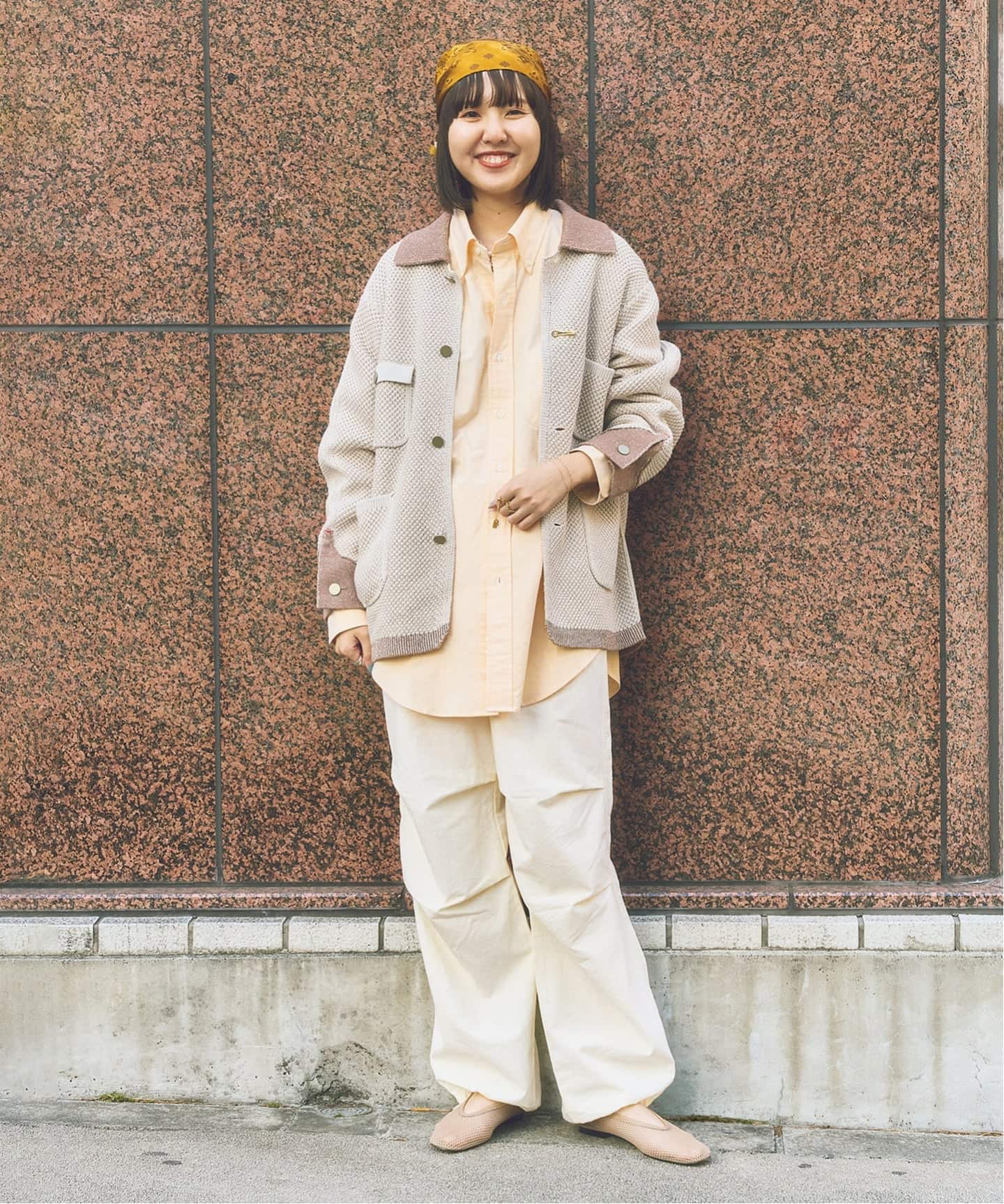 TOP KHAKI/トップカーキ パラシュートパンツ（カーゴパンツ
