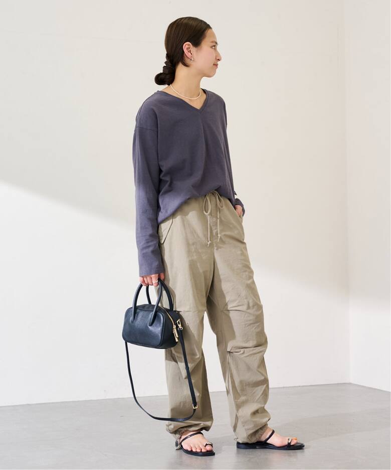 TOP KHAKI/トップカーキ パラシュートパンツ（カーゴパンツ 