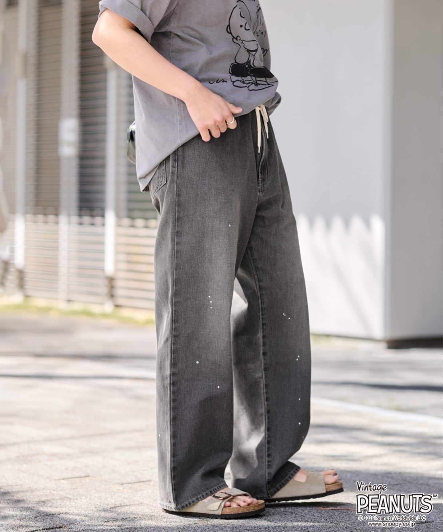 FRAMeWORK JOHNBULL/ジョンブル　デニムパン JOHNBULL/ジョンブル デニムワイドイージーパンツ（デニムパンツ