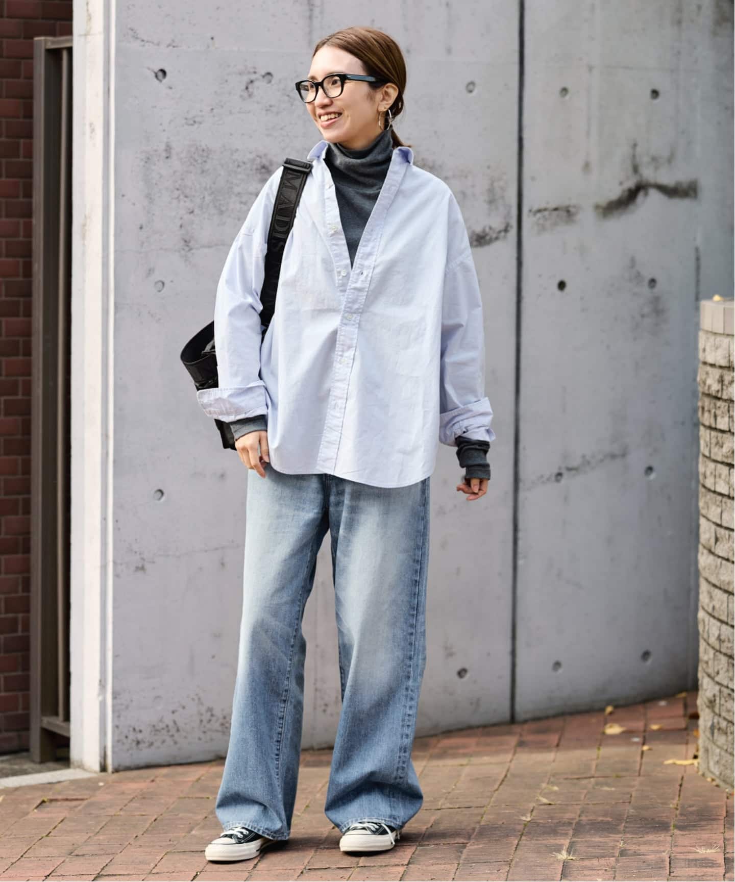 DENIM DELIGHT/デニムデライト セルビ ッチデニムワイドジーンズ DENIM DELIGHT/デニムデライト セルビッチデニムワイドジーンズ