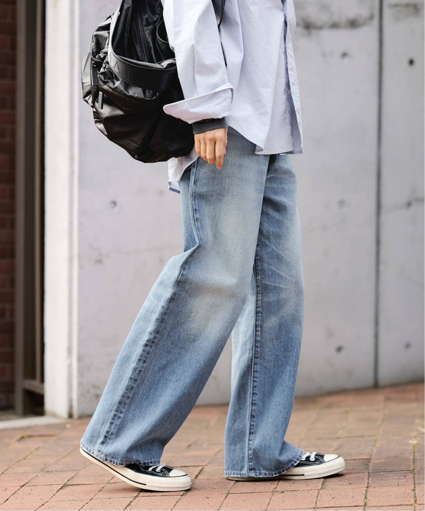 DENIM DELIGHT/デニムデライト セルビ ッチデニムワイドジーンズ DENIM DELIGHT/デニムデライト セルビッチデニムワイドジーンズ