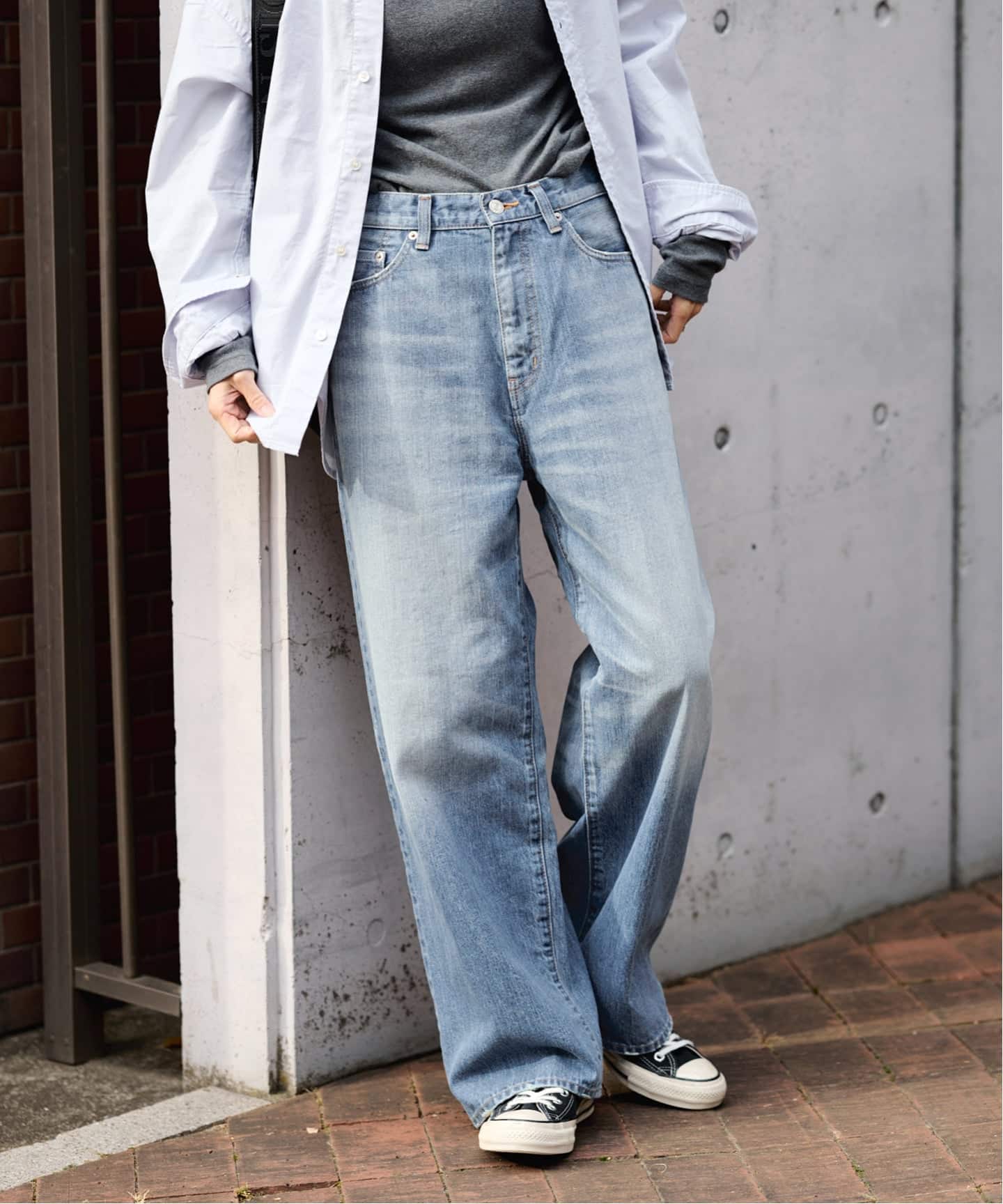 DENIM DELIGHT DAYS/デニムデライトデイズ セルビッチデニムワイド