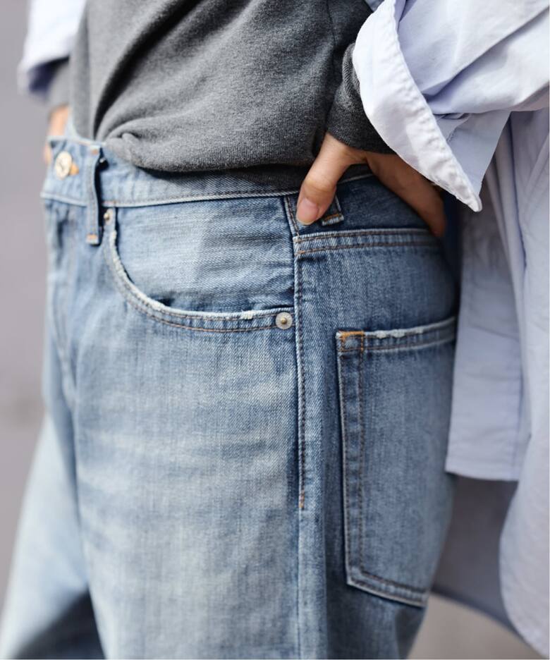 DENIM DELIGHT DAYS/デニムデライトデイズ セルビッチデニムワイド 