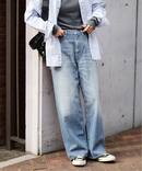 DENIM DELIGHT DAYS/デニムデライトデイズ　セルビッチデニムワイドジーンズ