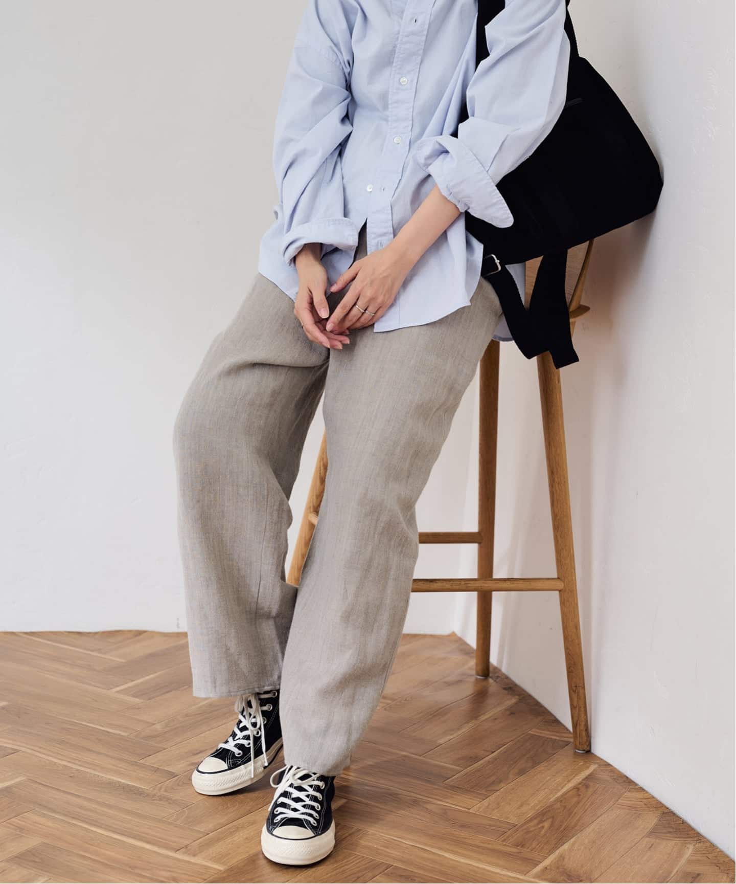 PROTAGONISTA/プロタゴニスタ ウールリネンイージーパンツ（スラックス