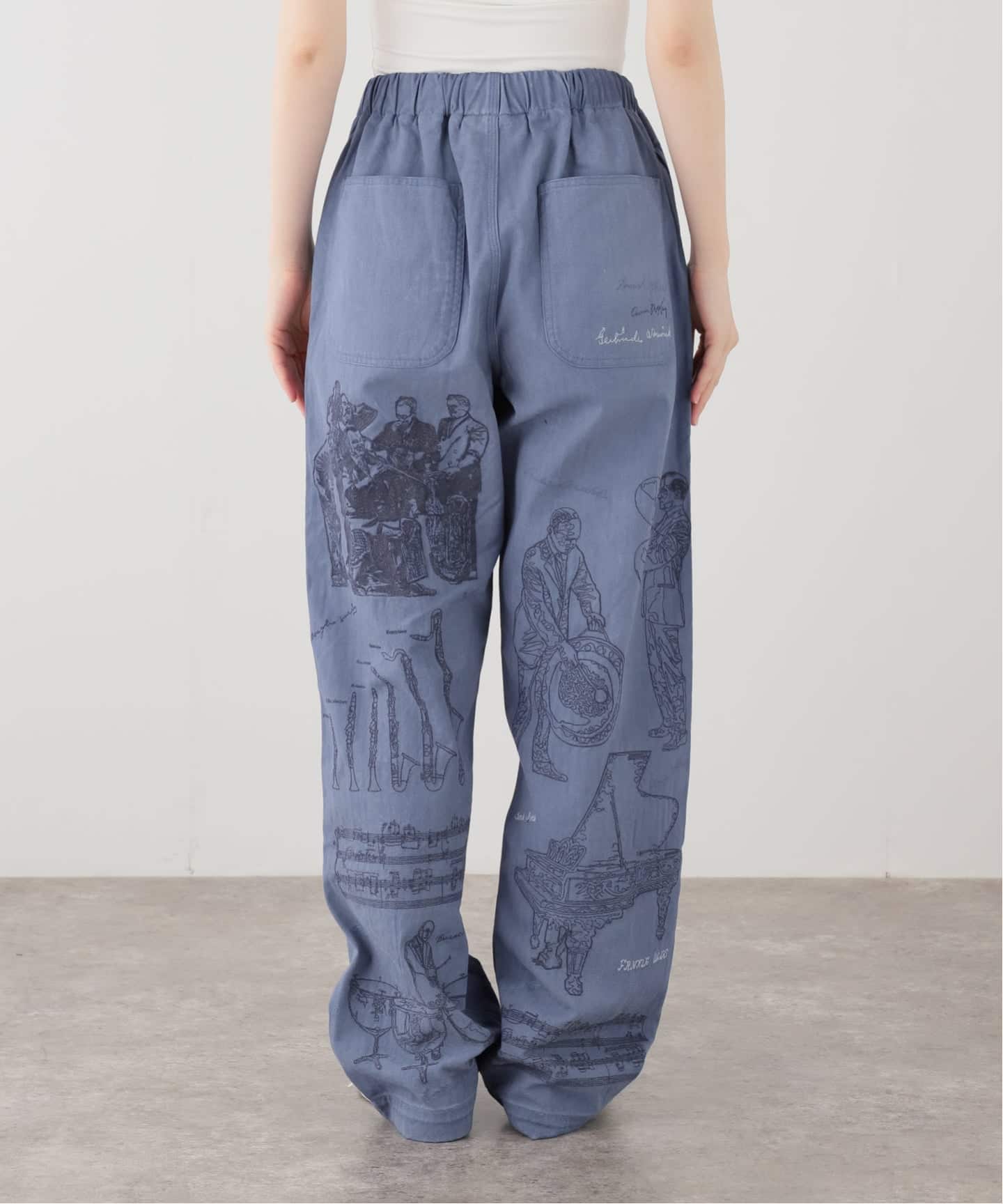 Samuel Zelig ORCHESTRA PANT - CHORE BLUE（その他パンツ