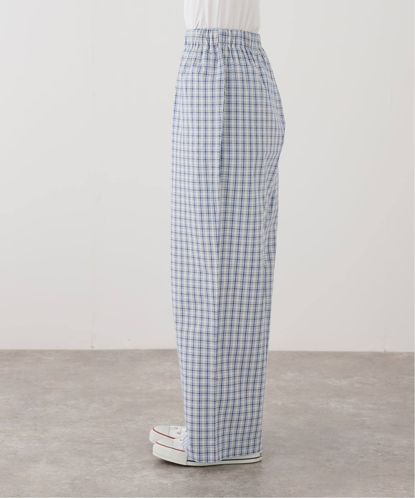 BASERANGE/ベースレンジ CLAUDE PANTS(ブルー)（スラックス