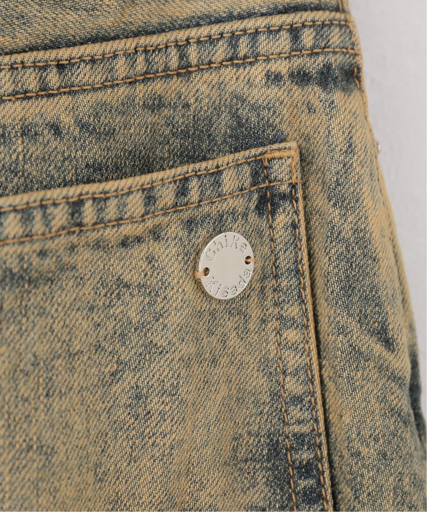 CHIKA KISADA / チカ キサダ CRUVY DENIM PANTS（デニムパンツ