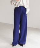 《予約》サイドラインピンタックパンツ