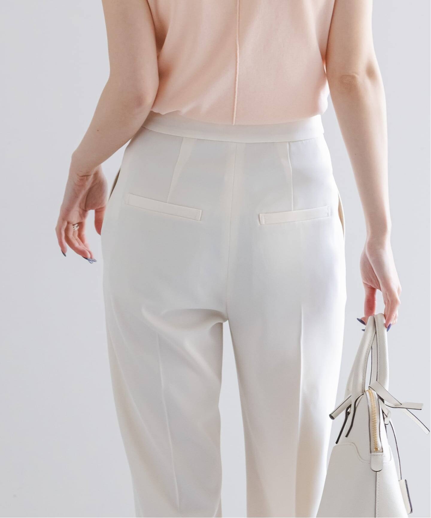 ツイルクロスストレートパンツ（スラックス）｜NOBLE（ノーブル）の
