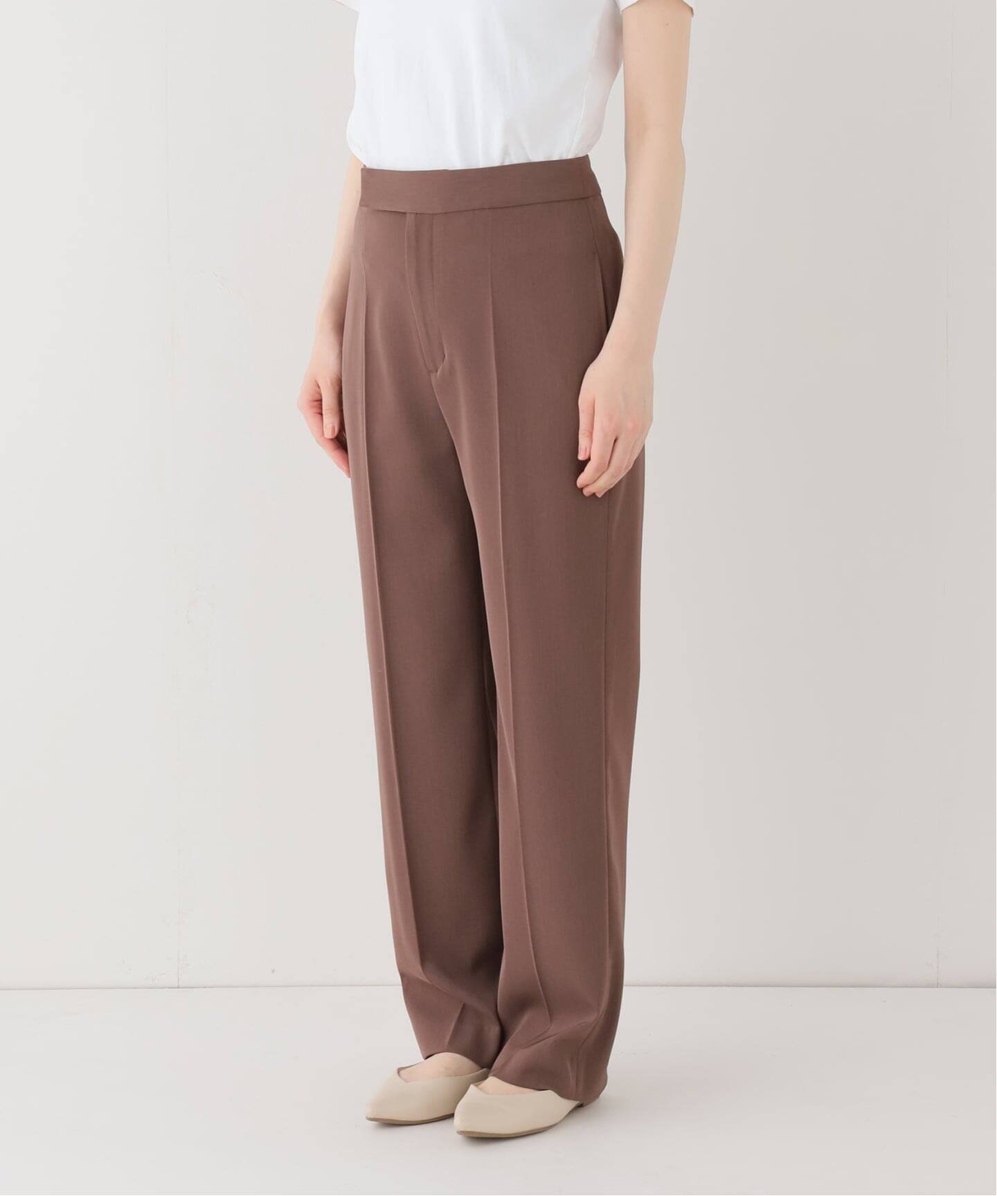 NOBLE ツイルクロスストレートパンツ サイズ38 ツイルクロスストレートパンツ（スラックス）｜NOBLE（ノーブル）の