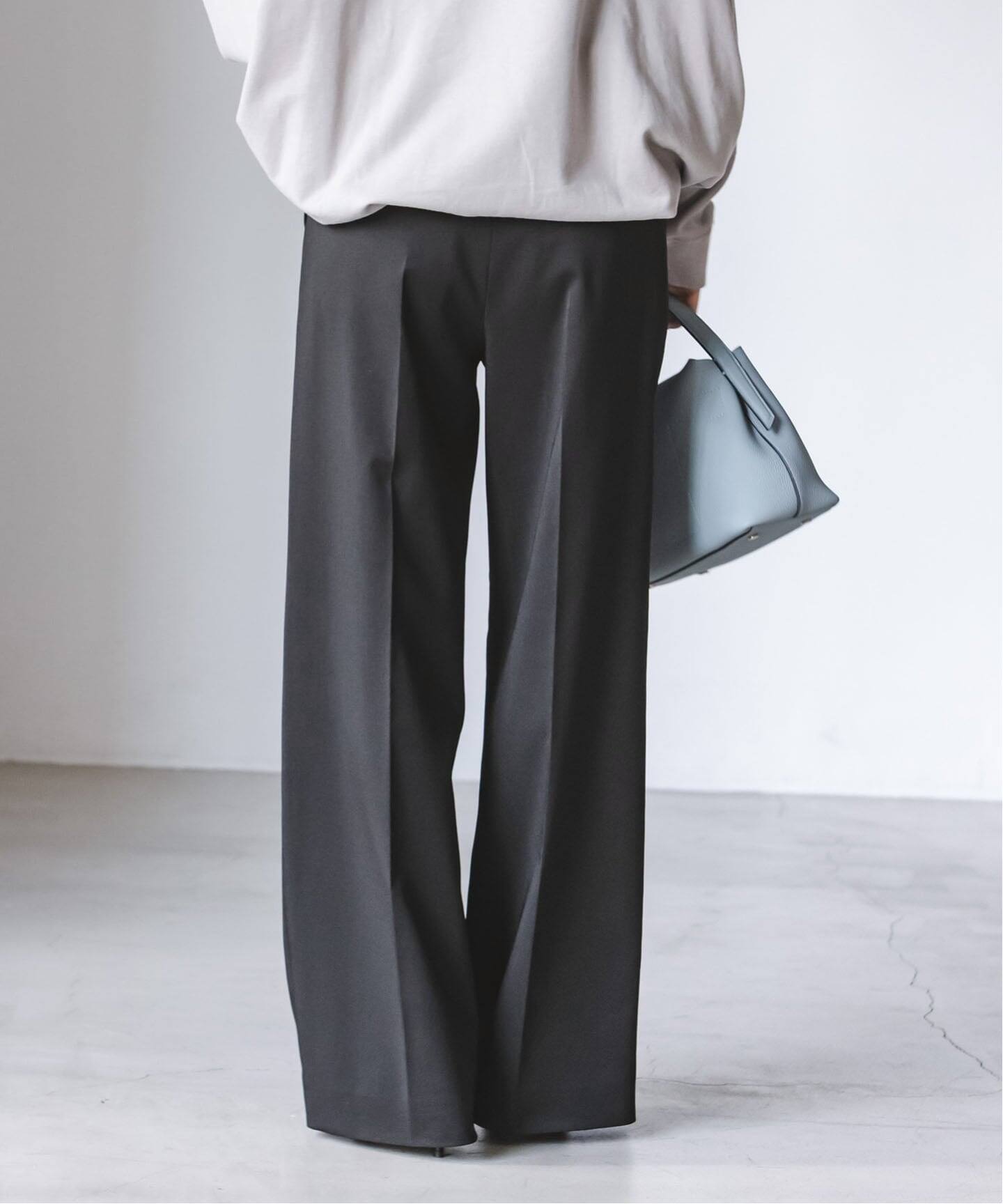 追加予約・WEB限定カラー》エステルツイルストレッチスラックスパンツ