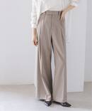 《追加予約・WEB限定カラー》エステルツイルストレッチスラックスパンツ