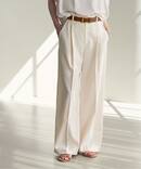 《追加予約・セットアップ対応》エステルツイルストレッチスラックスパンツ