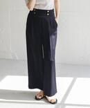 《予約・セットアップ対応》ワイドヨークサテンマリンパンツ