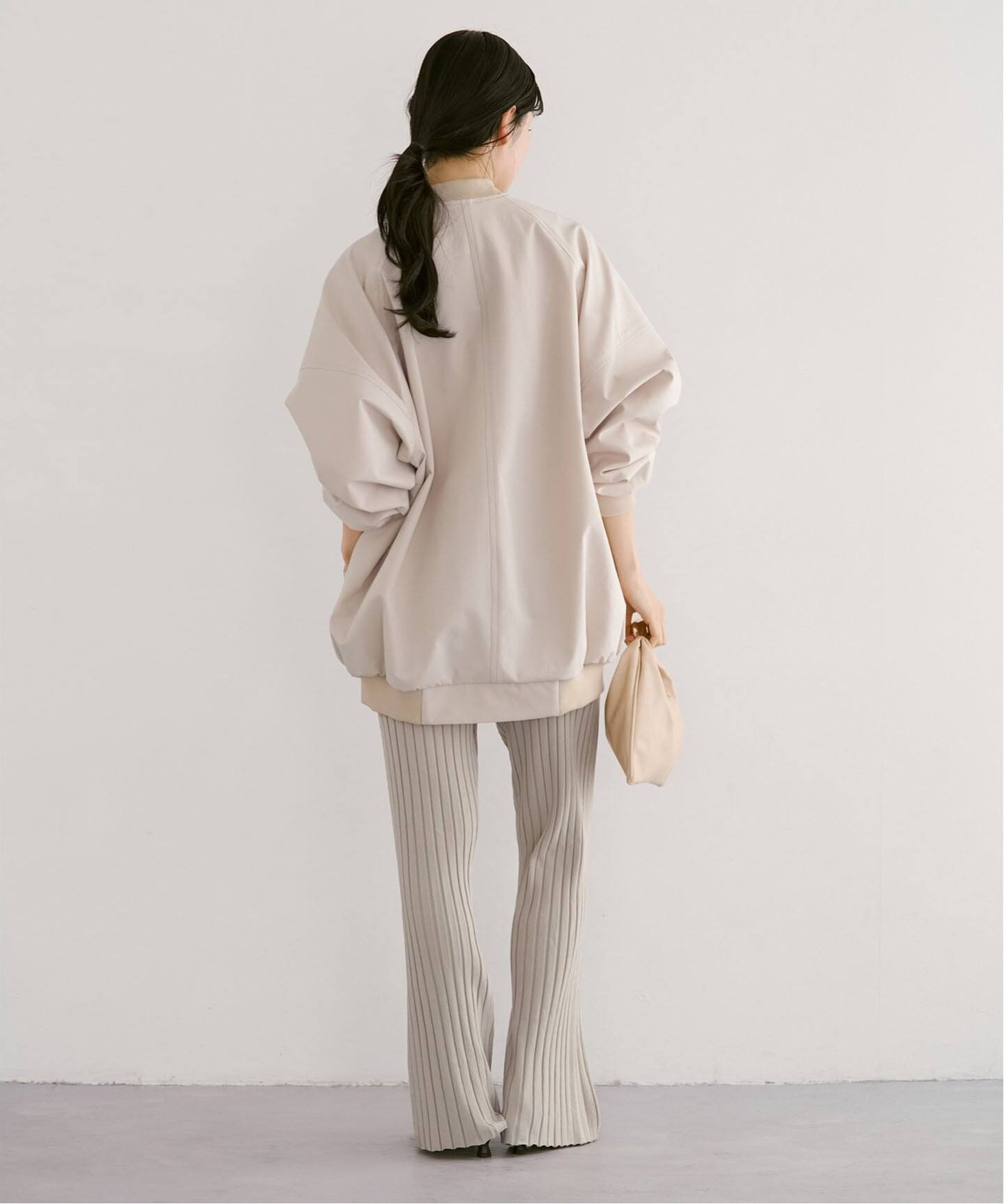 セットアップ対応》RY/PL ワイドリブ パンツ（その他パンツ）｜NOBLE