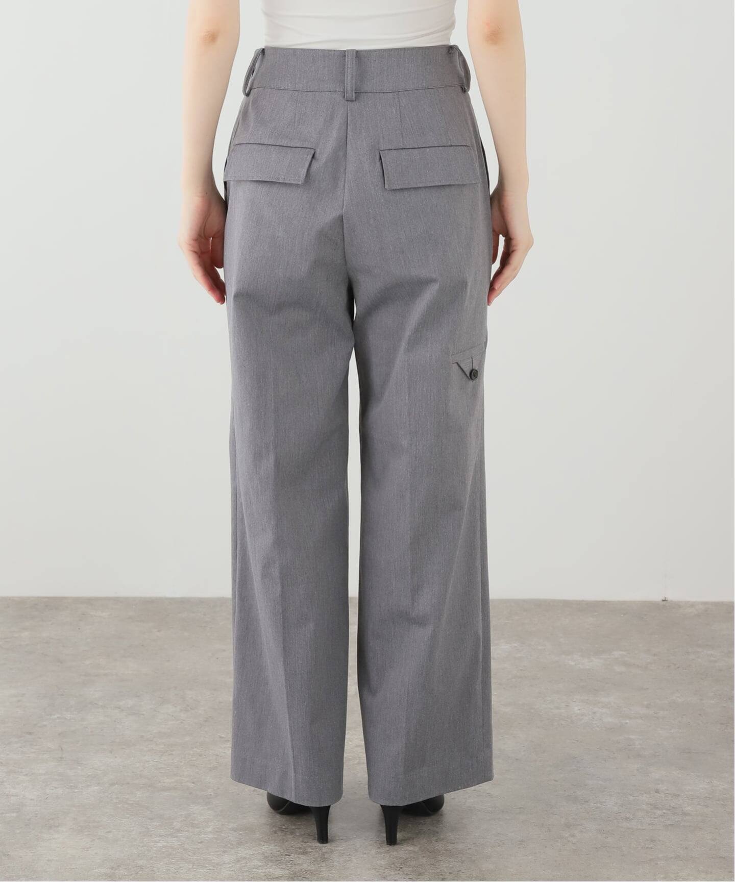 バックディテールツイルパンツ（スラックス）｜NOBLE（ノーブル）の