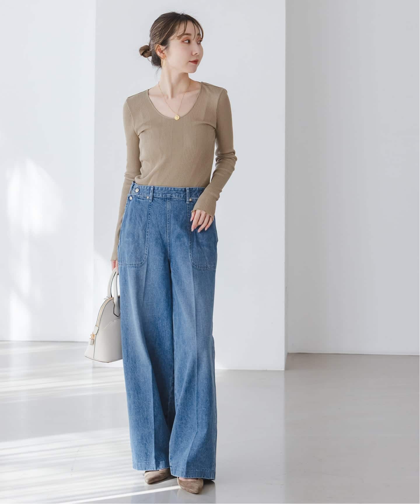 NOBLE別注》SERGE/サージ W SIDE ZIP PANTS（デニムパンツ・ジーンズ