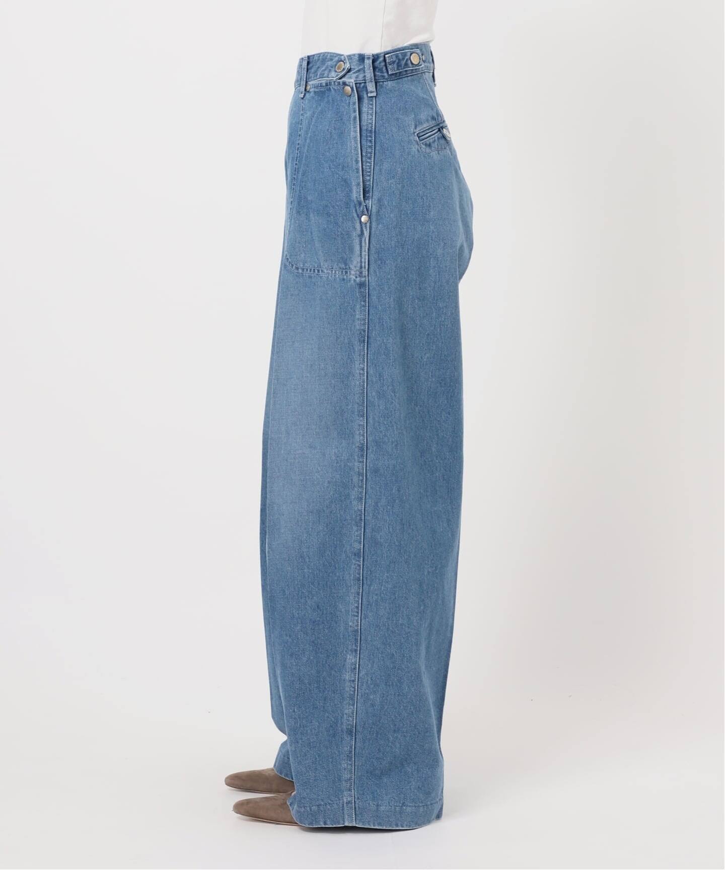 NOBLE別注》SERGE/サージ W SIDE ZIP PANTS（デニムパンツ・ジーンズ