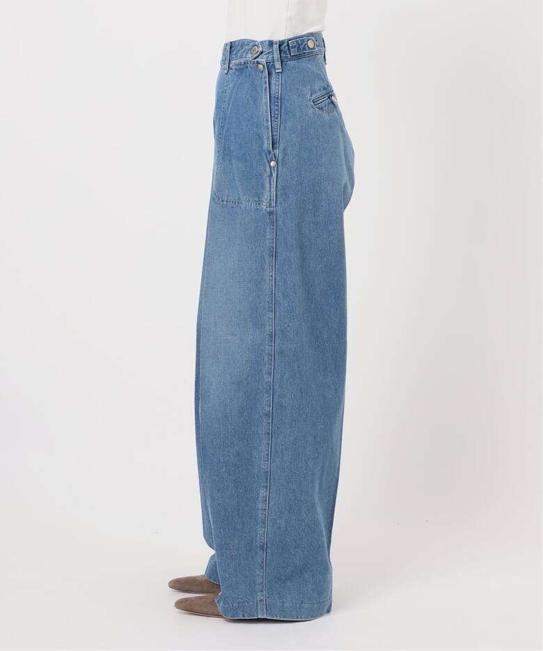 NOBLE別注》SERGE/サージ W SIDE ZIP PANTS（デニムパンツ・ジーンズ 