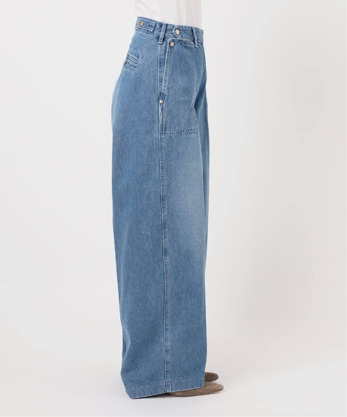 NOBLE別注》SERGE/サージ W SIDE ZIP PANTS（デニムパンツ・ジーンズ