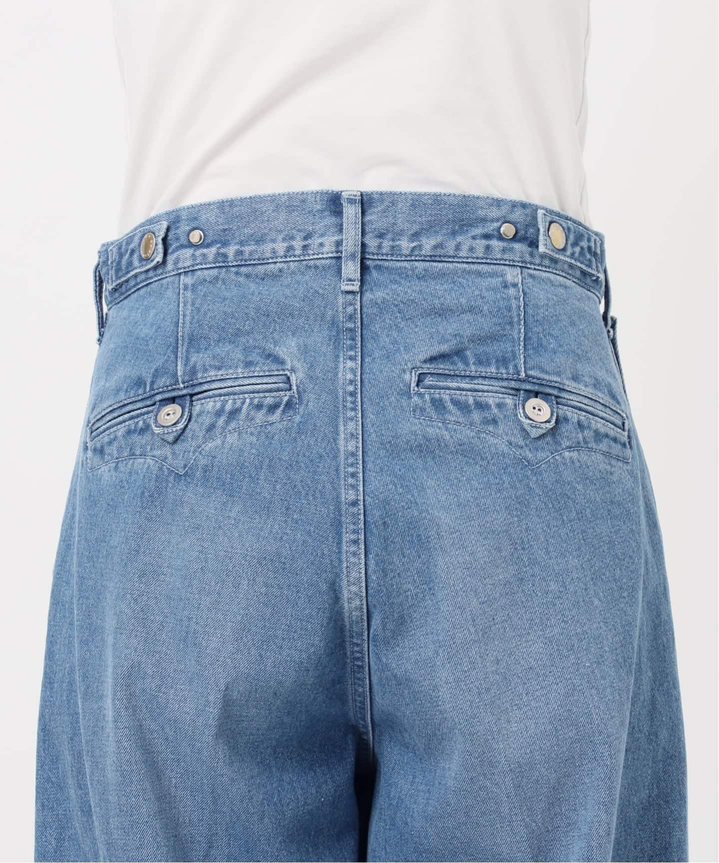 NOBLE別注》SERGE/サージ W SIDE ZIP PANTS（デニムパンツ・ジーンズ