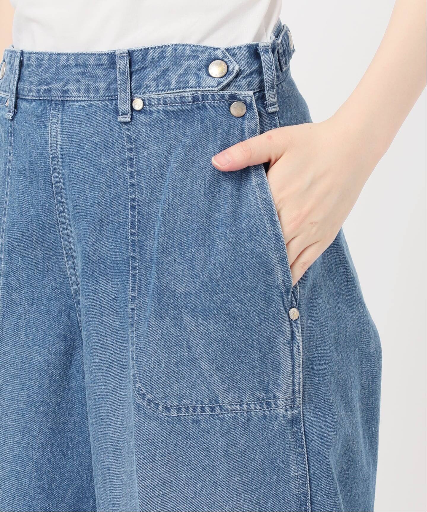 も*び様 ノーブル NOBLE別注》SERGE/サージ W SIDE ZIP PANTS（デニムパンツ・ジーンズ