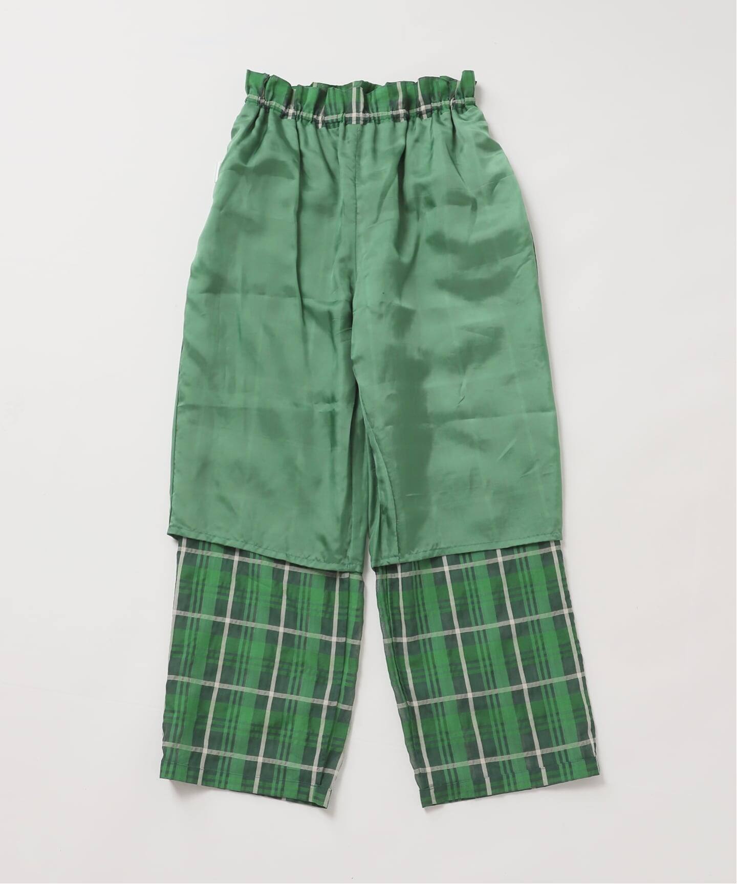Check Drawstring Pants / チェックパンツ（その他パンツ）｜CALMER