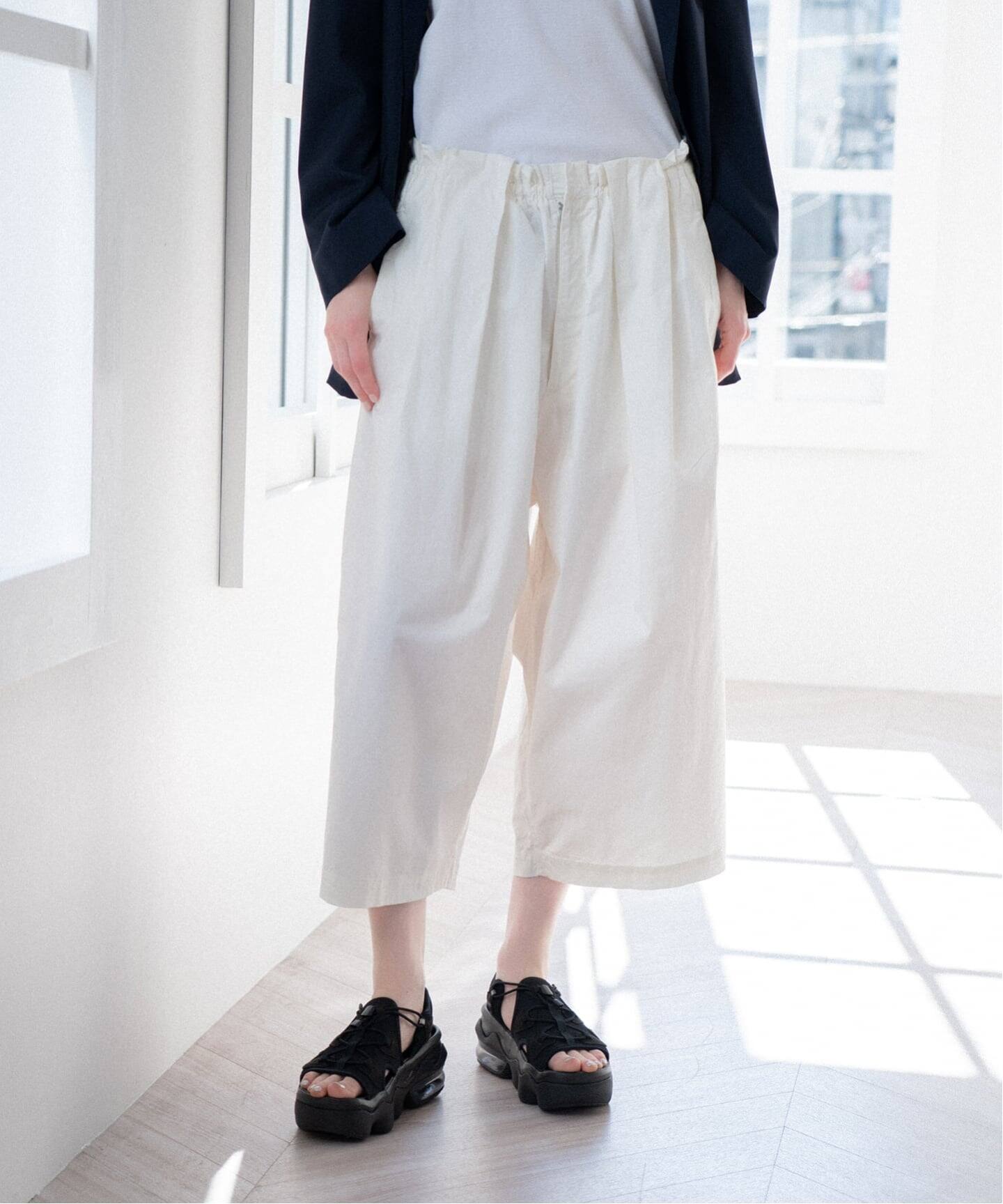 Cotton Cropped PT/ コットンクロップドパンツ（ショート・ハーフ