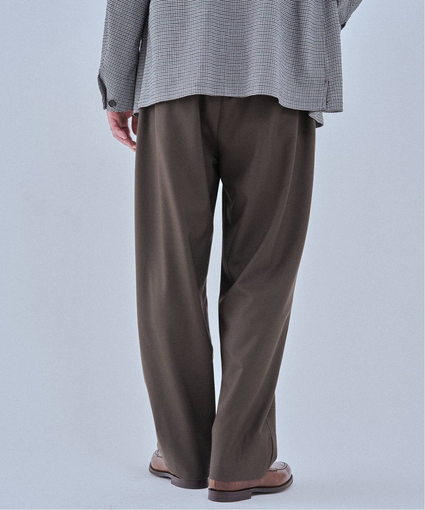 予約》ウール リラックスパンツ（スラックス）｜EDIFICE（エディフィス