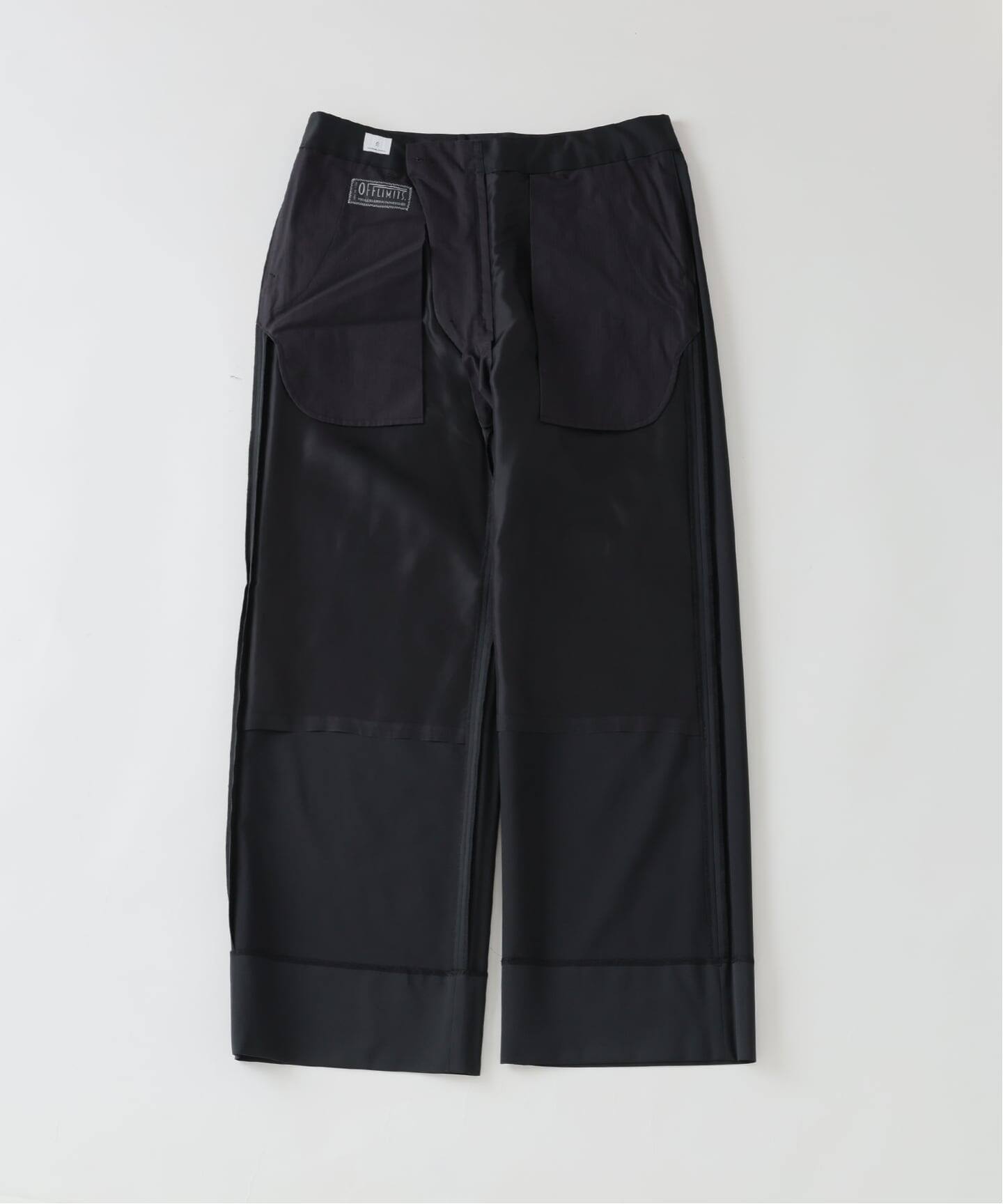 E. SC-OFFLIMITS ノータックパンツ【セットアップ着用可能