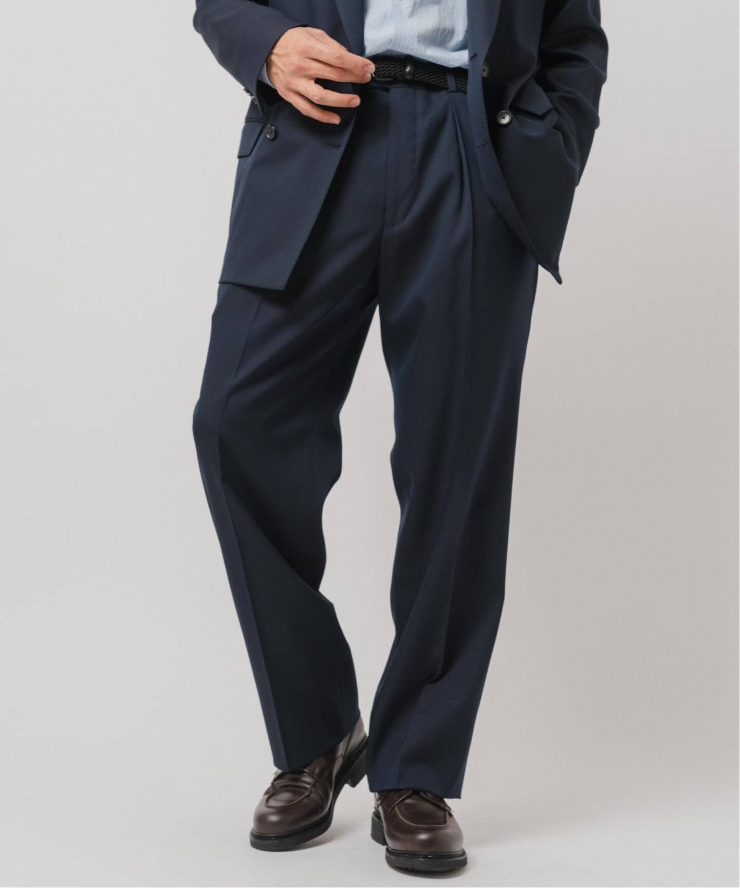 E. SC-OFFLIMITS 2タック パンツ【セットアップ着用可能】（スラックス