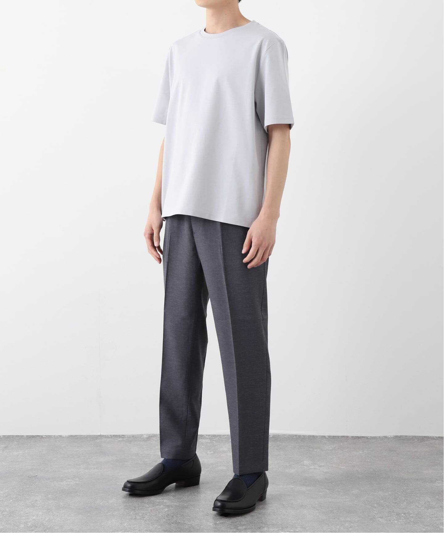 P/Li CHAMBRAY RT イージーパンツ(スラックス)|EDIFICE P/Li CHAMBRAY RT イージーパンツ(スラックス)|EDIFICE