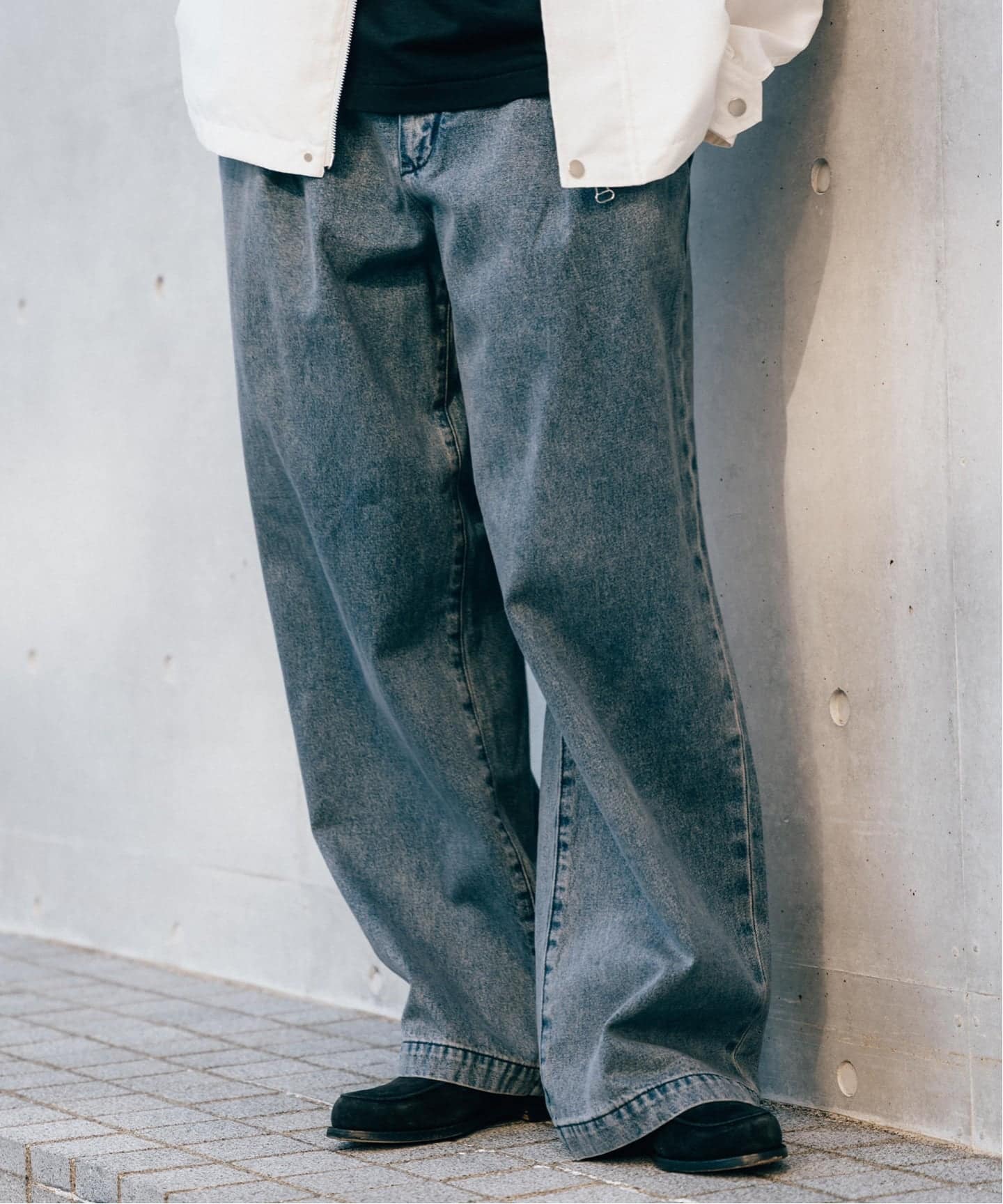 予約》LE JEAN DE EDIFICE ワイド デニム（デニムパンツ・ジーンズ