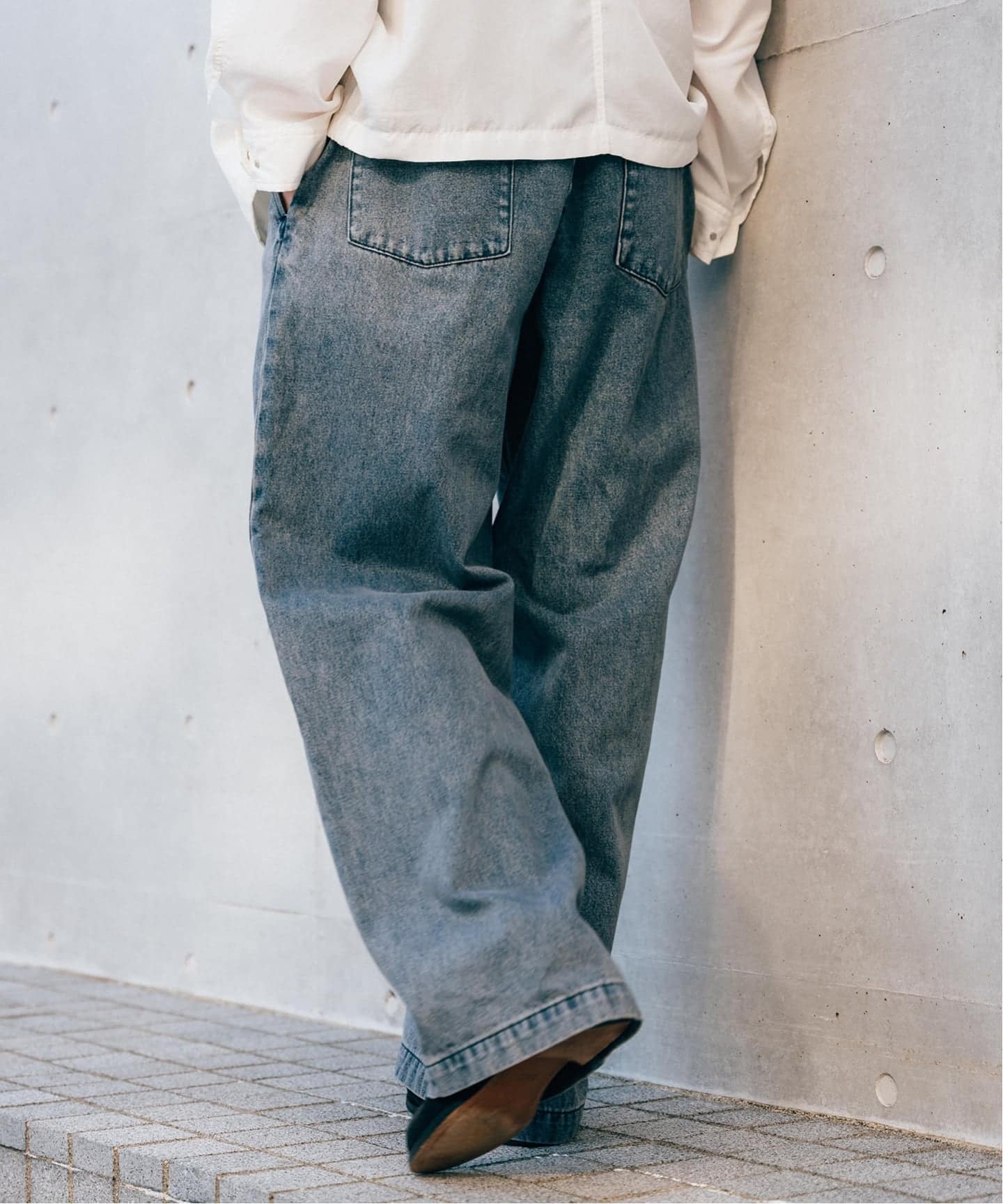 予約》LE JEAN DE EDIFICE ワイド デニム（デニムパンツ・ジーンズ