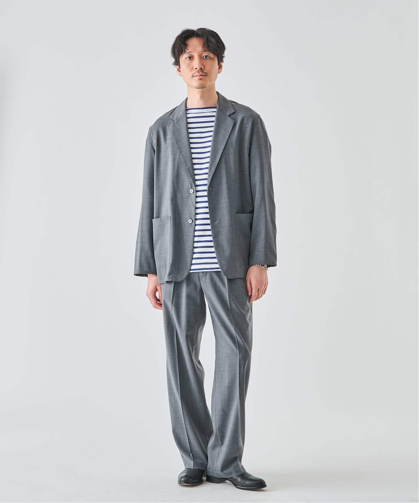 予約》Washable トロピカル イージーパンツ【セットアップ着用可