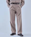 2WAY トロピカル 1プリーツ パンツ