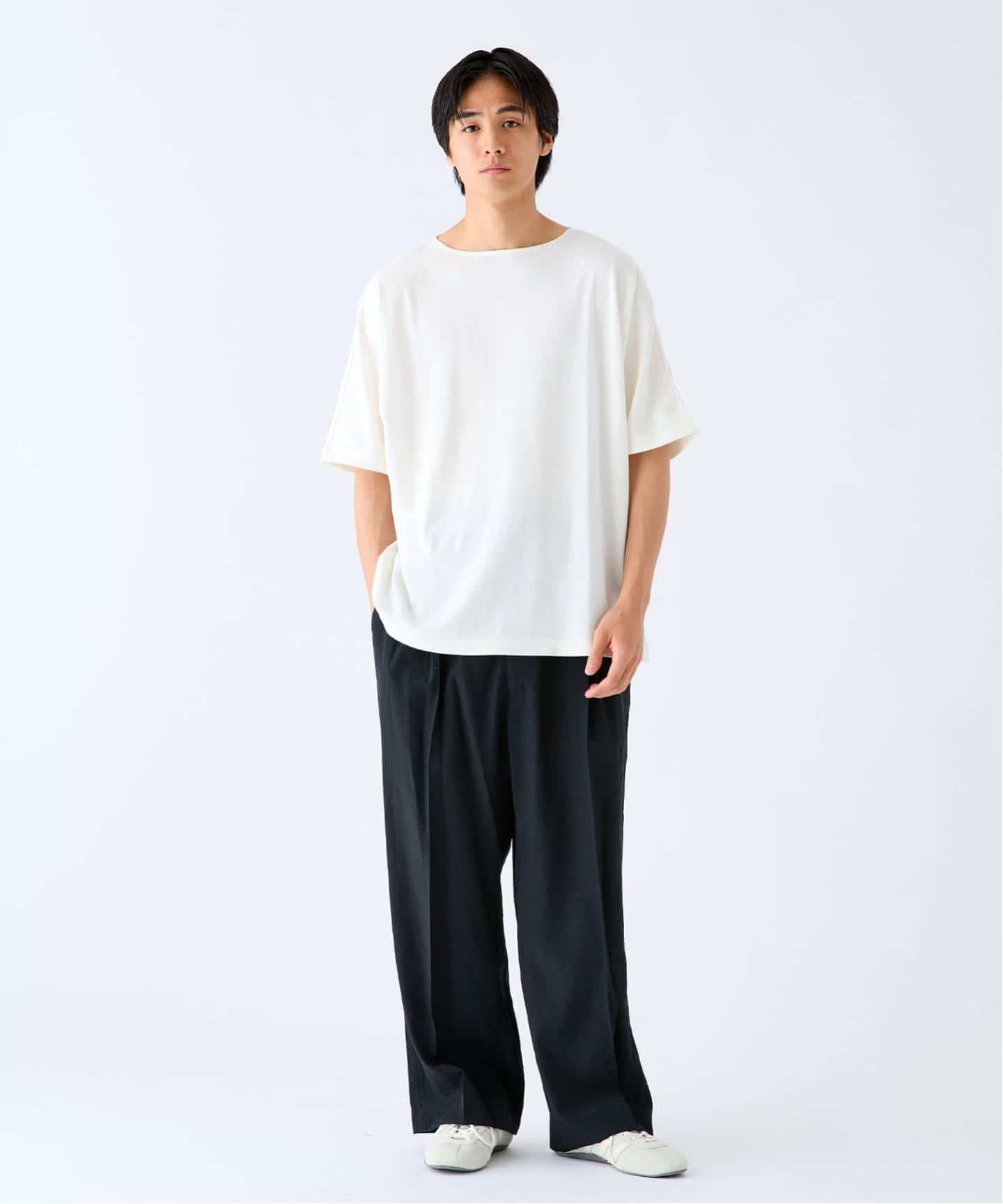 EDIFICE by Product Twelve リファインド1タックワイドパンツ