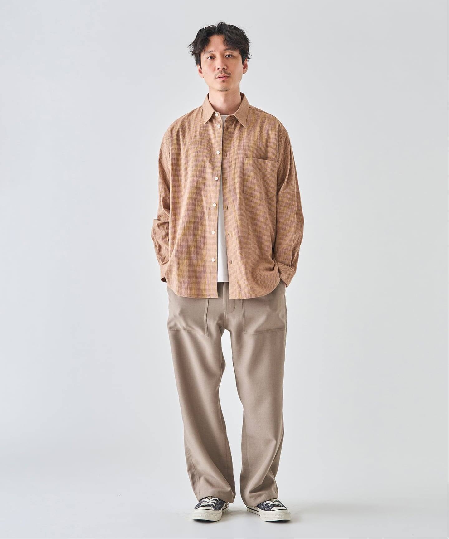 サイド アジャスト ベイカー パンツ（スラックス）｜EDIFICE