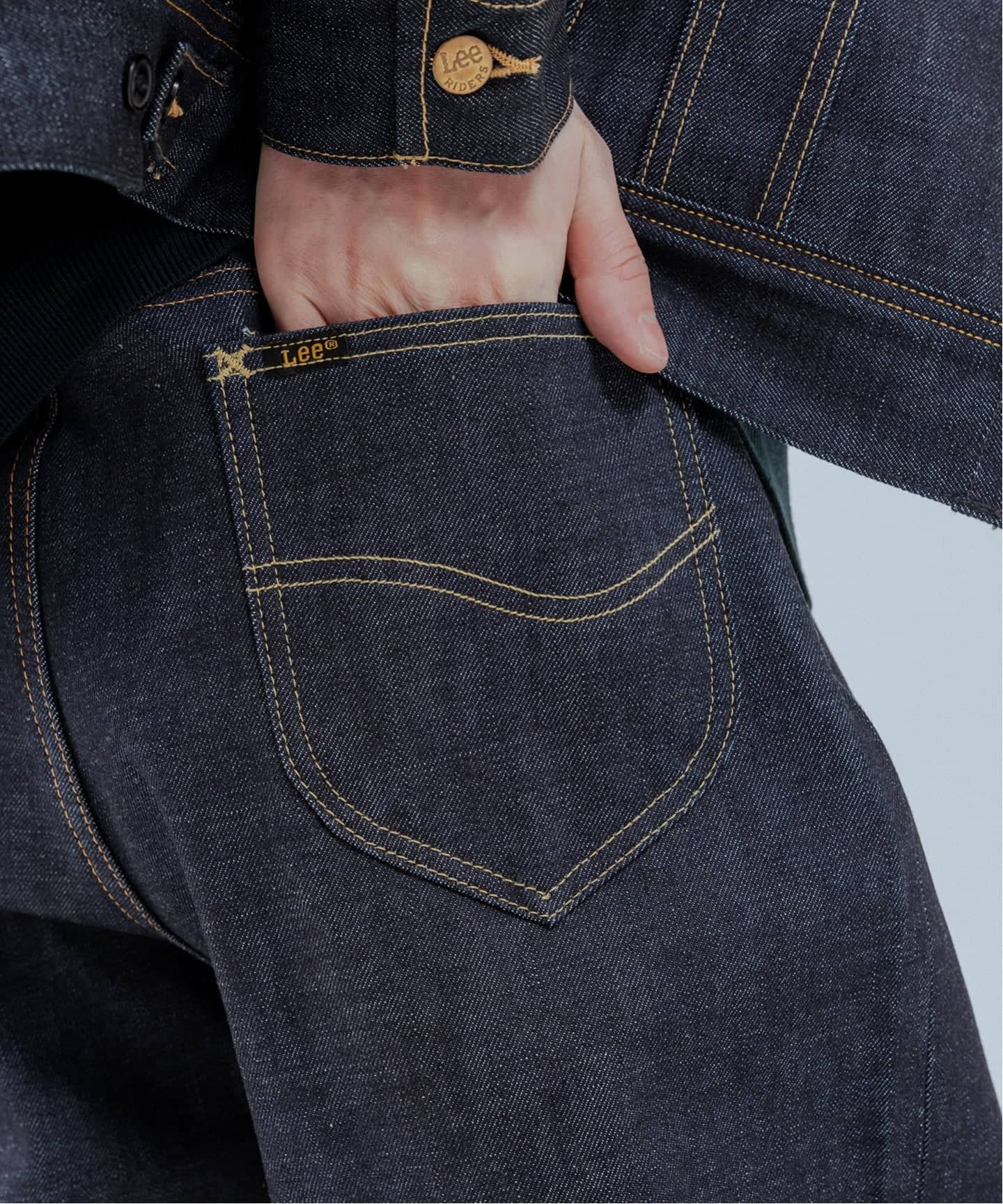 Lee (リー) 別注 101*101-Z RIDERS RIGID デニムパンツ（デニムパンツ