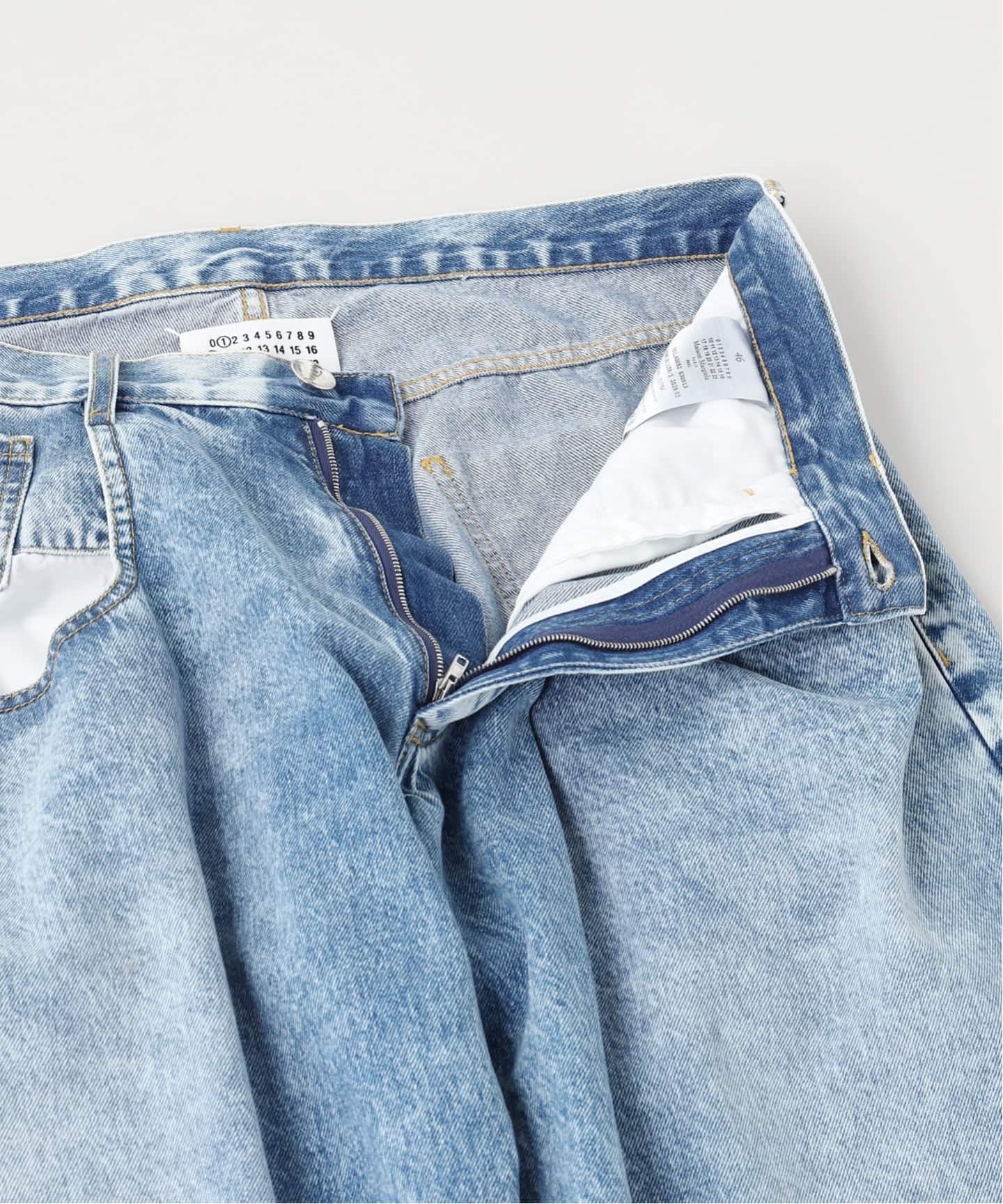 MAISON MARGIELA(メゾン マルジェラ) CONTRAST POCKET DENIM TROUSERS