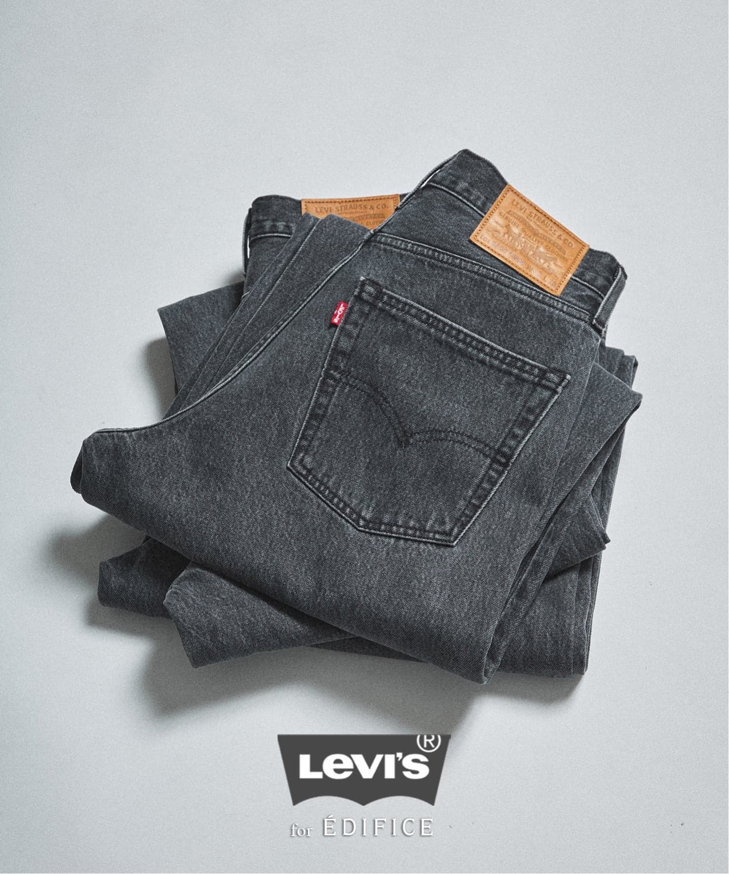 予約》Levi's(リーバイス) 別注 Baggy Wide Leg デニムパンツ（L28