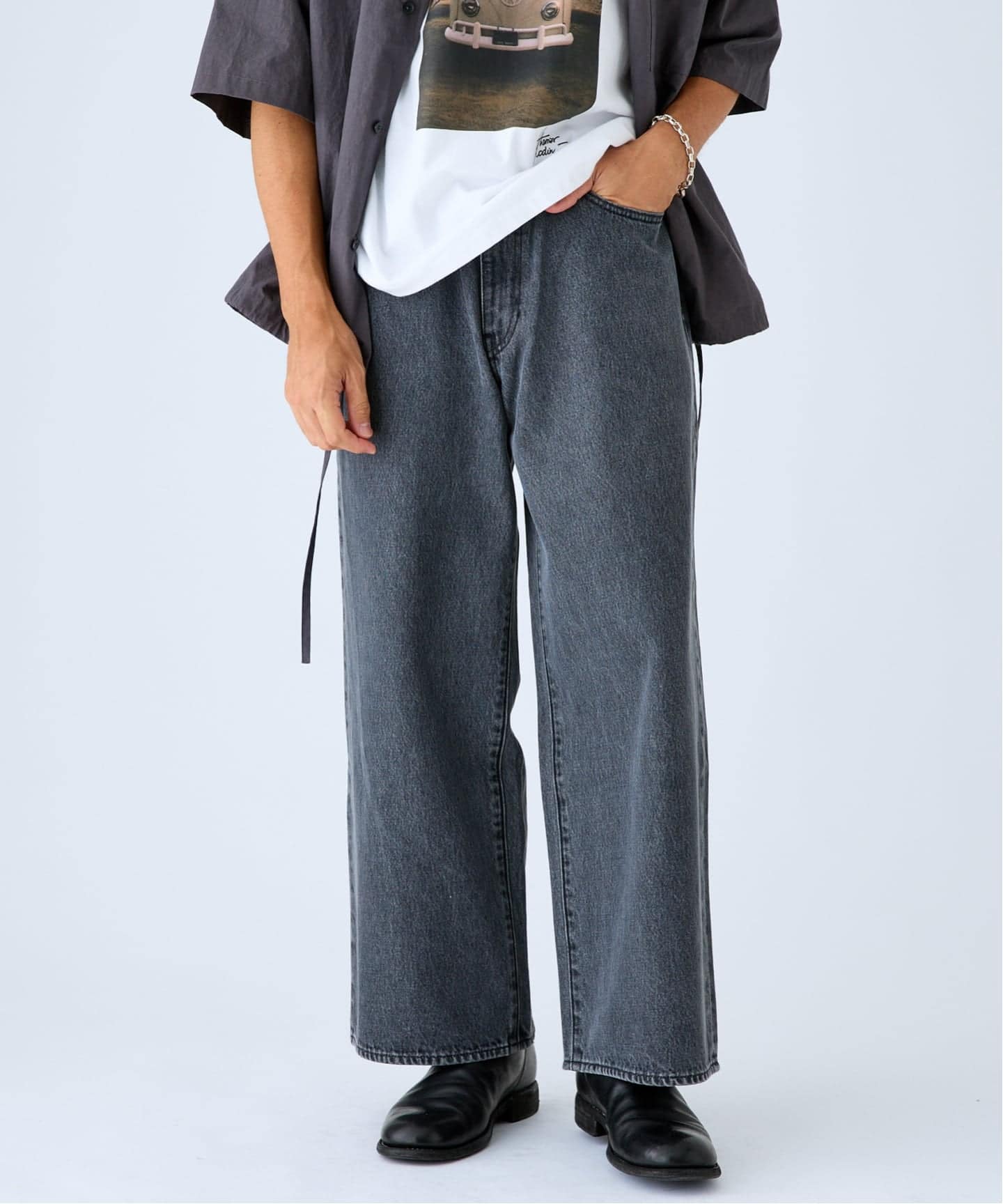予約》Levi's(リーバイス) 別注 Baggy Wide Leg デニムパンツ（L28